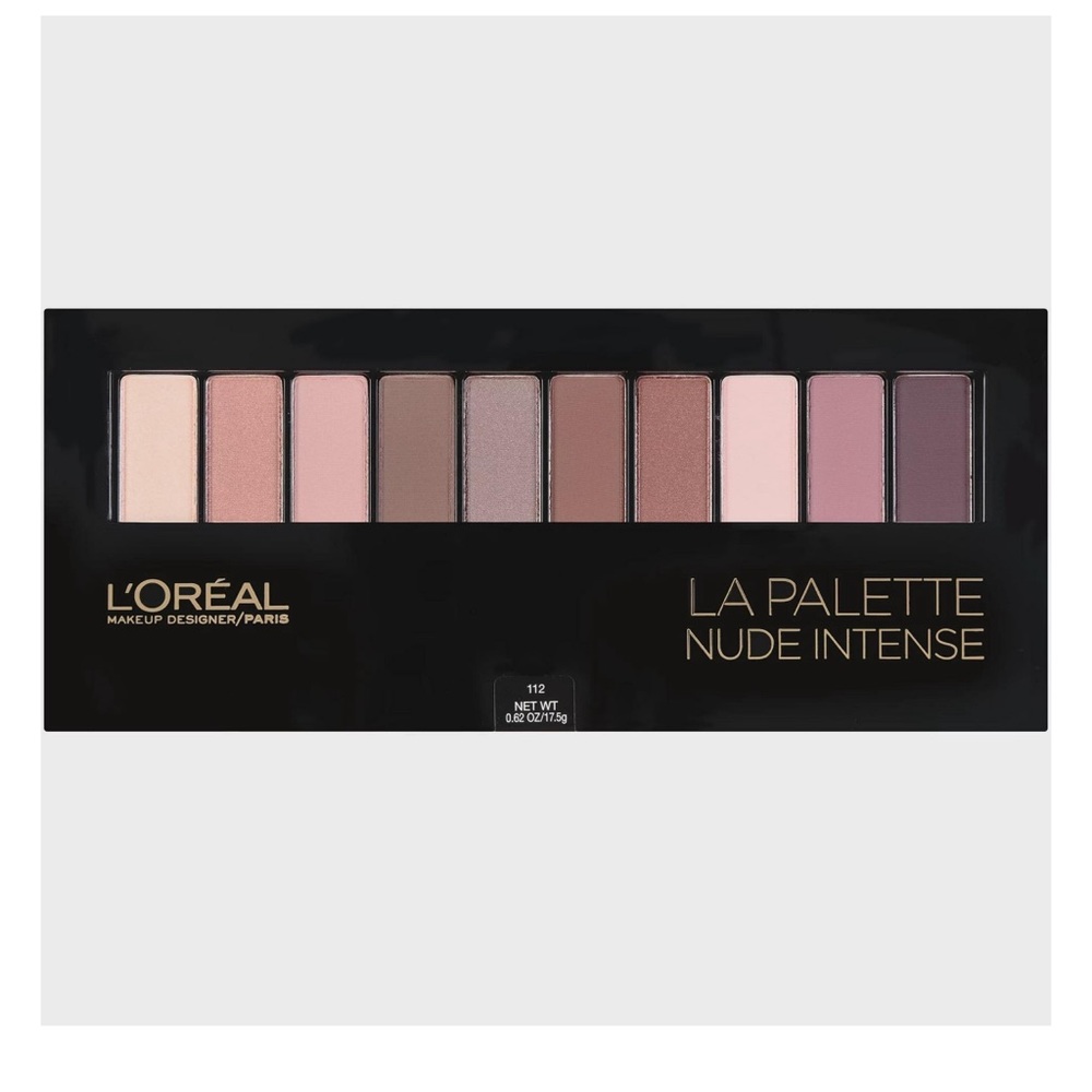 L'Oreal Paris Colour Riche La Palette Eye Shadow, Nude Intense .62oz.